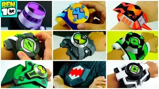 TOP 9 DIY BEN 10 CREATIONS | BEST OMNITRIX COMPILATION +Free Templates!