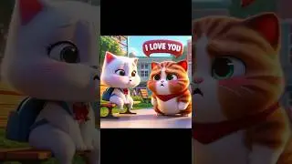 I love you 💖❤️😘❤️💖cat vs cat videos #trending #trending #cat #funnyclips #viral #shortsfeed #shorts
