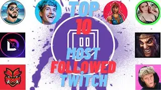 Top 9 Most Popular U.S. Twitch Streamers (11/2016 - 08/2021)