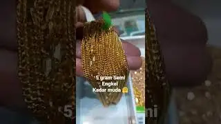 Kalung Emas Semi engkel kadar muda #perhiasanupdate #kalungemas #perhiasanemas