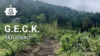 G.E.C.K. R&D project: autonomous crypto punk house experiment in Bali, March 2024