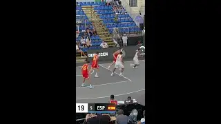 ¡CARÁCTER Y CALIDAD! 😎🙌  🇪🇸 Spain advances to the Semis after beating 🇩🇪 Germany! #3x3U18