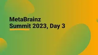 MetaBrainz Summit 2023, Day 3 (Wednesday)