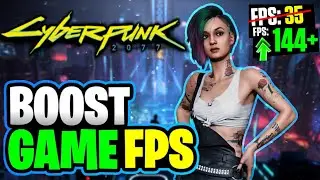 CYBERPUNK 2077 FPS Boost - Secret Settings To Boost FPS In Cyberpunk 2077 - For Low End devices.