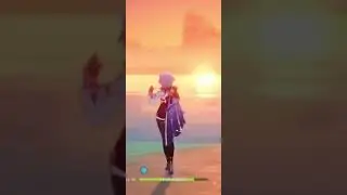 💖 Eula Enjoying the Mesmerizing Sunset on the Beach | Genshin Impact 