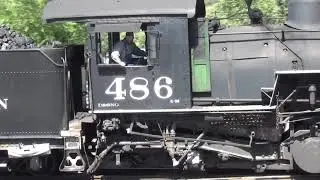 The mighty Steam Train between Durango & Silverton