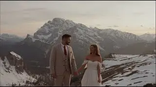 Italian Wedding Elopement in Dolomites, Italy | Breathtaking Destination Wedding - Sony A7SIII