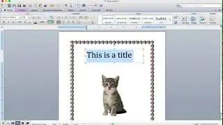 Borders, Clip Art, Text Box
