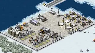 Icy struggle (PHB)  | Red ALert 2 | Extra hard AI | 7 vs 1 | let's play France | Prism tank