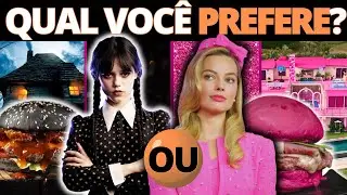 🔁☂️🎀 WANDINHA VS BARBIE | jogo das escolhas | O que você prefere?