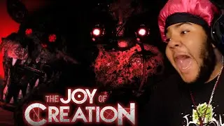 THE JOY OF CREATION IS WAY TO TERRIFYING