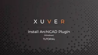 How to instal Xuver's free ArchiCAD converter plugin