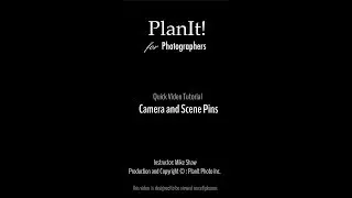 4. Camera and Scene (Planit Video Tutorial 2018.11)