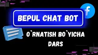 #1| CHAT BOTNI BEPUL O`RNATISH  | SMART SENDER