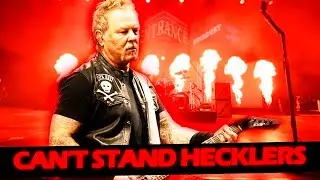 JAMES HETFIELD REACTION TO HECKLER GETTING KICKED OUT DURING LIVE SHOW (2022) 