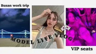 Seoul fashion week + Busan trip VLOG ⋆˚✿˖° 외국인 모델 소피아 브이로그