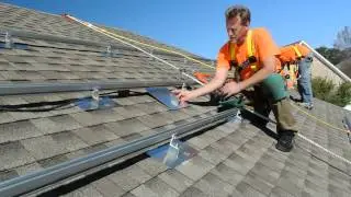 SunFarm Energy - Finish of the Racking Installation
