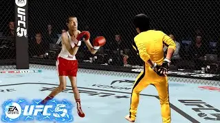 UFC5 Bruce Lee vs Slim Boxer EA Sports UFC 5 PS5