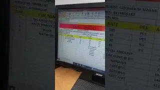 Excel magic trick 🔥 🔥🔥 #shorts #computer #excel #computergk