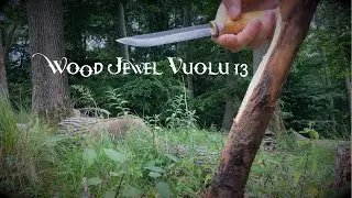 Wood Jewel Vuolu 13 - Finnish puukko knife