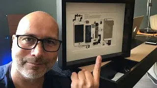 DIY Framing my old iPhone and making it in to a artwork