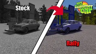 I Turned my Car In to a RALLY Car... *My Summer Car* *pt3*