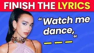 FINISH THE LYRICS - Most Popular TikTok Songs EVER 🎵 Music Quiz