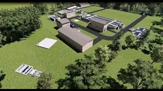 ANKARA SANAYİ ODASI 2. VE 3. OSB ( ASO 2. VE 3. OSB ) ATIKSU ARITMA TESİSİ 3D MODEL VE ANİMASYONU