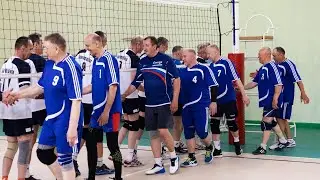 Волейбол. 28-й Шмаковский турнир ветеранов. Мужчины  50+. Хабаровск+Ханка -   Динамо (благовещенск)