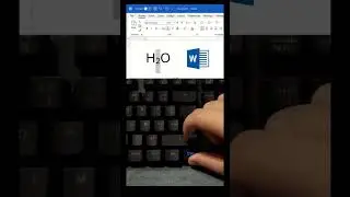 Subscript and Superscript in MS Word ✅🔥💻