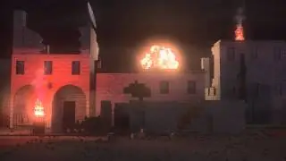Blender Smokesimulation test #2 Explosions & Flames