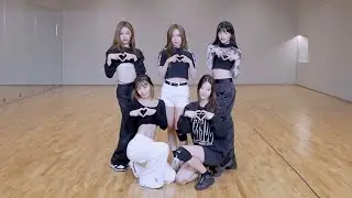 LE SSERAFIM - ANTIFRAGILE (Dance  Practice Mirrored + Zoomed)