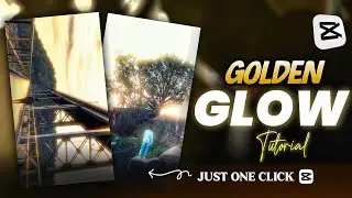 Viral Golden Glow Effect Reels Editing | Capcut Glow Effect | Capcut Editing | Glow Reels Editing