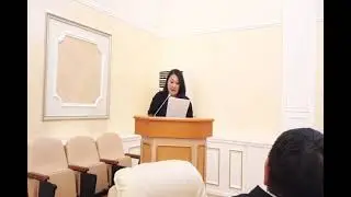 Выступление Елены Руфовой, завкафедрой восточных языков и страноведения СВФУ. Письмо от Кюма Фумио