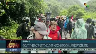 Peru evaluates temporary closure of Machu Picchu after four days of protests