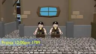 LEGO Animação Revolução Francesa a fome