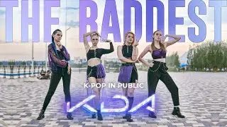 [KPOP IN PUBLIC] K/DA - THE BADDEST | Big City Life dance cover | League of Legends