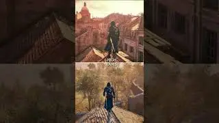 Before & After reshade mod Assassin's Creed Unity