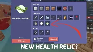 New HEALTH RELIC in Roblox Bedwars?