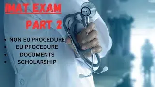 MEDICINE IN ITALY: IMAT EXAM PART 2