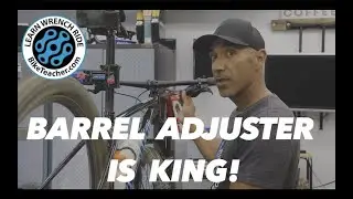 The derailleurs barrel adjuster is the 