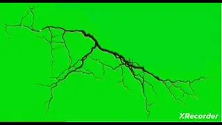GREEN SCREEN WALL CRACK *COPYRIGHT FREE*