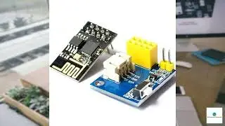 Review - PAMEENCOS 1 Sets ESP8266 ESP-01 ESP-01S RGB LED IDE Adapter Controller WS2812 Mo