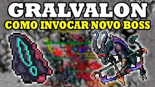 Tibia - Como Invocar o Boss Gralvalon e pegar a Skin of Gralvalon.