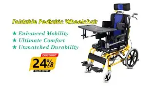 Discover Freedom: Introducing Our Foldable Pediatric Wheelchair - Canlin Care
