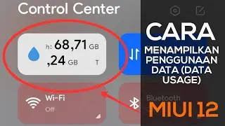 Cara menampilkan penggunaan data (data usage) di MIUI 12