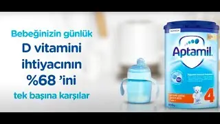 Aptamil Çocuk Devam Sütleri - 1 Yaşından Sonra da Bağışıklığını Desteklemeye Devam – D Vitamini