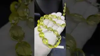 ДО И ПОСЛЕ. Натуральные камни лимонный топаз и розовая шпинель