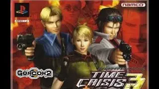 Time Crisis 3 PlayStation 2 (60FPS) full gameplay using real hardware
