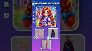 Can you Guess the Disney princess by its CHEERLEADER version 😍 #quiz